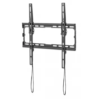 Manhattan wandbeugel voor tv & monitors (kantelbaar), voor schermen 32 inch tot 55 inch, VESA-compatibiliteit: alle tussen 200x200mm en 400x400mm - controleer de afmetingen van de vier bevestigingsgaten op de achterkant van het scherm om te controleren of deze past, max. 35kg, zwart, beugel