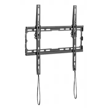 Manhattan wandbeugel voor tv & monitors (kantelbaar), voor schermen 32 inch tot 55 inch, VESA-compatibiliteit: alle tussen 200x200mm en 400x400mm - controleer de afmetingen van de vier bevestigingsgaten op de achterkant van het scherm om te controleren of deze past, max. 35kg, zwart, beugel