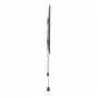 Manhattan wandbeugel voor tv & monitors (vast, plat profiel), voor schermen van 43 inch tot 100 inch, VESA-compatibiliteit: alle tussen 200x200 mm en 800x400 mm – controleer de afmetingen van de vier bevestigingsgaten op de achterkant van het scherm om te controleren of deze past, max. 70 kg, zwart, beugel