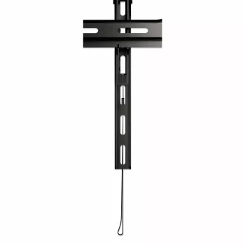 Manhattan wandbeugel voor tv & monitors (vast, plat profiel), voor schermen van 43 inch tot 100 inch, VESA-compatibiliteit: alle tussen 200x200 mm en 800x400 mm – controleer de afmetingen van de vier bevestigingsgaten op de achterkant van het scherm om te controleren of deze past, max. 70 kg, zwart, beugel