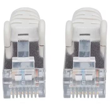 Intellinet netwerk-patchkabel, Cat7-kabel/Cat6A-stekker, 5 m, grijs, koper, S/FTP, LSOH/LSZH, PVC, RJ45, vergulde contacten, rastnasvrij, met knikbescherming, levenslange garantie