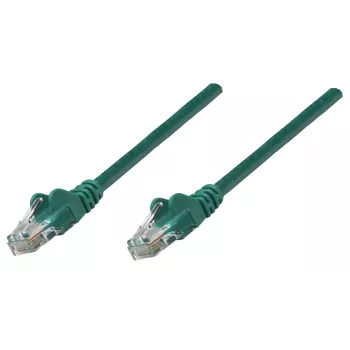 Intellinet netwerk-patchkabel, Cat6A, 0,25 m, groen, koper, S/FTP, LSOH / LSZH, PVC, RJ45, vergulde contacten, rastnasenfrei, knikbescherming, levenslange garantie