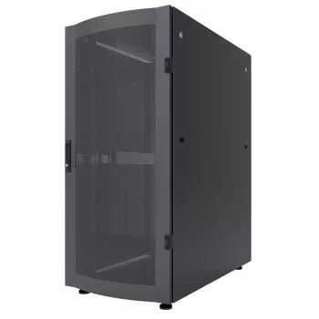 Intellinet 19 inch serverkast – vrijstaand, 36HE, 600 x 1200 mm (B x D), zwart, flatpack, max. 1500 kg, meerpunts deurvergrendeling, één vergrendeling per zijwand, bruikbare diepte 123 tot 973 mm, IP20, rack, staal