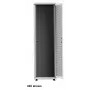 Intellinet 715478 Basic 19-inch netwerkkast, vrijstaand, 42U, 600x1000 mm (B x D), hoogte 2033 mm, tot 600 kg, afsluitbaar, verstelbare voeten, flatpack, grijs RAL 7035