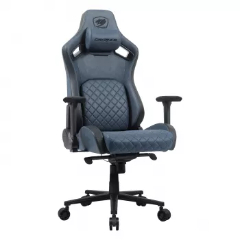 Universele gamingstoel Cougar CGR-DSF-BUB — gevoerde zitting, max. belasting 150 kg, B760 x T690 x H1295 mm, navy