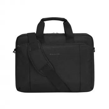 dbramante1928 Santa Monica – 14 inch aktetas gerecycled – zwart