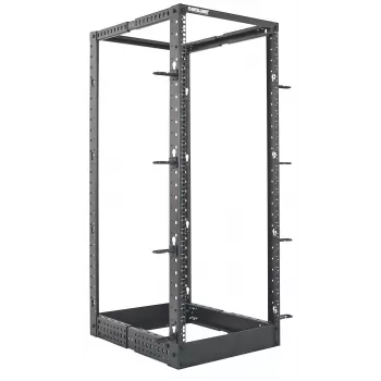 Intellinet 19 inch netwerkrack – open frame (4-post), 26HE, zwart, plat verpakt, max. 360 kg