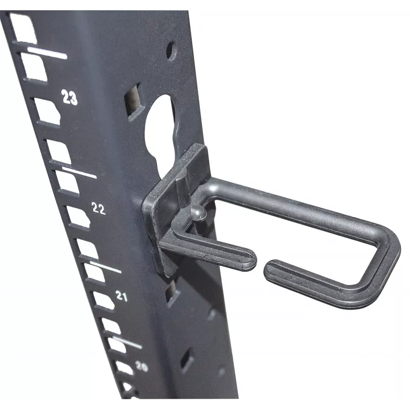 Intellinet 19 inch netwerkrack – open frame (4-post), 26HE, zwart, plat verpakt, max. 360 kg