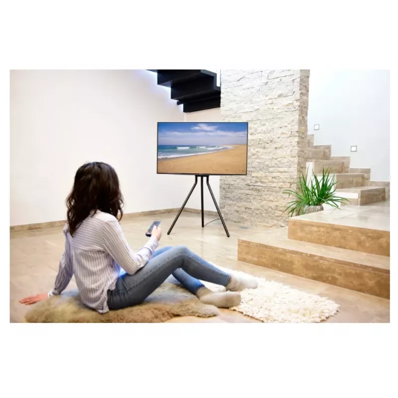 Hama 00220870 tv-standaard/voet 190,5 cm (75 inch) zwart