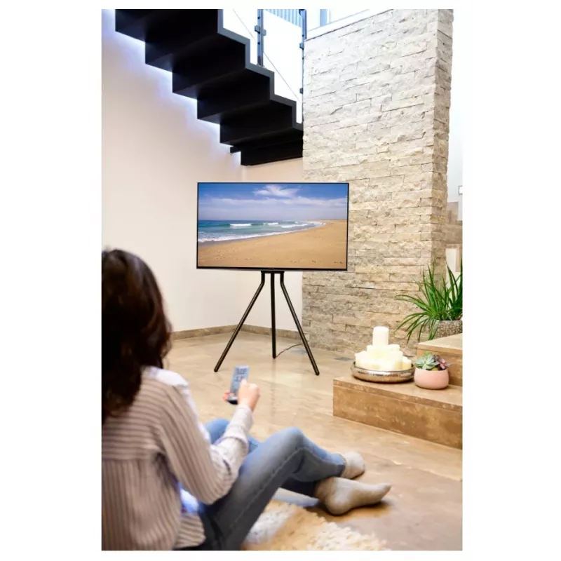 Hama 00220870 tv-standaard/voet 190,5 cm (75 inch) zwart