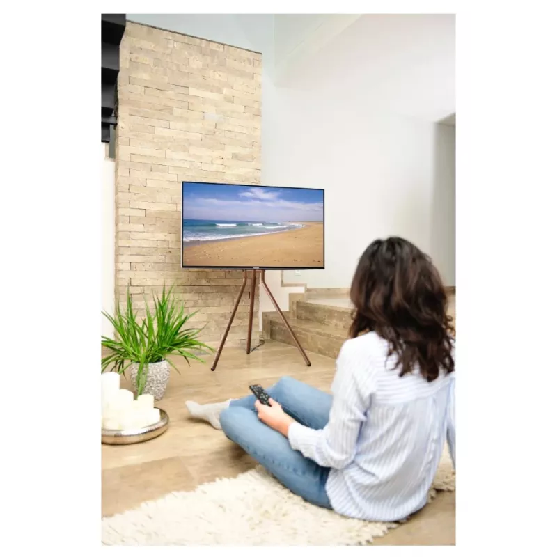 Hama Easel Design 190,5 cm (75 inch) zwart, walnoot
