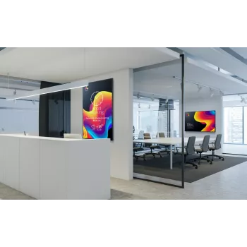Sharp PN-ME752 digital signage flatscreen 190,5 cm (75 inch) LED 450 cd/m² 4K Ultra HD zwart Android