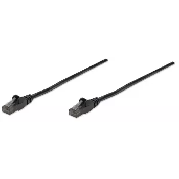 Intellinet netwerk-patchkabel, Cat. 6, 10 m, zwart, CCA, U/UTP, PVC, RJ45, vergulde contacten, rastnasvrij, aangegoten trekontlasting, levenslange garantie