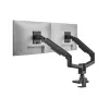 Equip 17-35 inch Heavy-Duty dual-monitor tafelhouder, zwart