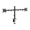 Equip 17 inch-32 inch gelede dubbele monitor tafelhouder