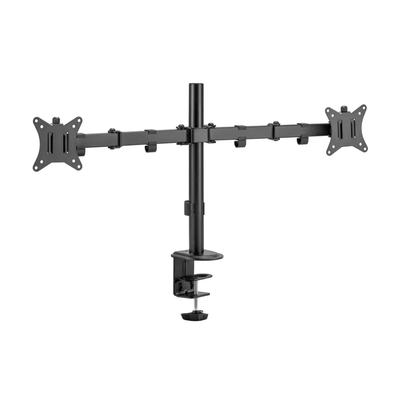 Equip 17 inch-32 inch gelede dubbele monitor tafelhouder
