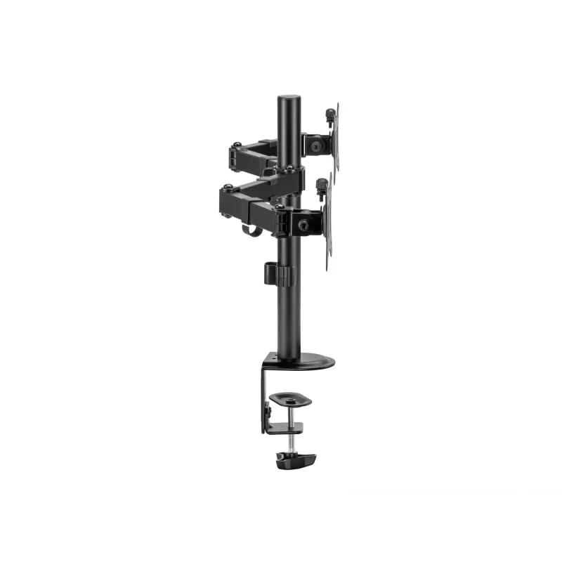 Equip 17 inch-32 inch gelede dubbele monitor tafelhouder