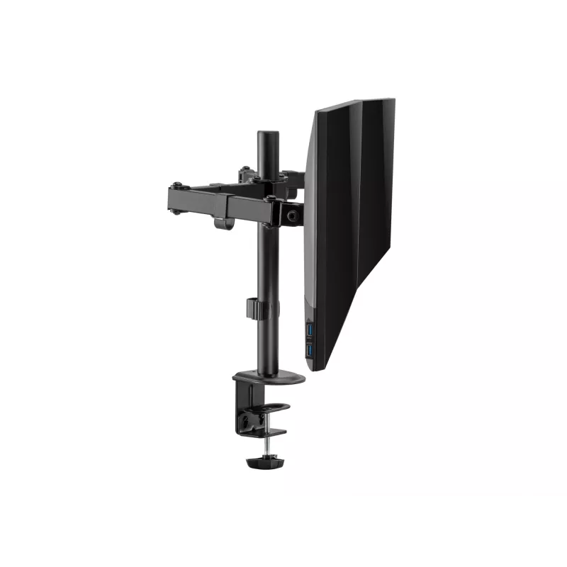 Equip 17 inch-32 inch gelede dubbele monitor tafelhouder