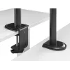 Equip 17 inch-32 inch gelede dubbele monitor tafelhouder