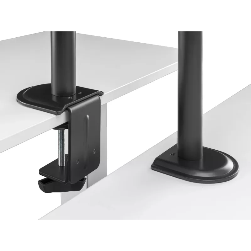 Equip 17 inch-32 inch gelede dubbele monitor tafelhouder