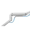 Equip 17 inch-49 inch Heavy-Duty monitor-tafelhouder, wit