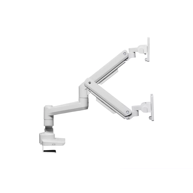 Equip 17 inch - 35 inch hoogbelastbare dual-monitor tafelhouder, wit
