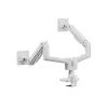 Equip 17 inch - 35 inch hoogbelastbare dual-monitor tafelhouder, wit