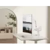 Equip 17 inch - 35 inch hoogbelastbare dual-monitor tafelhouder, wit