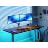 Equip 17 inch - 35 inch hoogbelastbare dual-monitor tafelhouder, wit