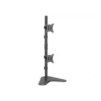 Equip 17 inch-32 inch dual-verticaal monitor tafelstandaard