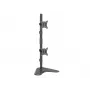 Equip 17 inch-32 inch dual-verticaal monitor tafelstandaard