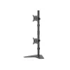 Equip 17 inch-32 inch dual-verticaal monitor tafelstandaard