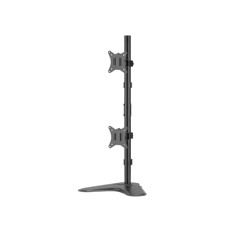 Equip 17 inch-32 inch dual-verticaal monitor tafelstandaard