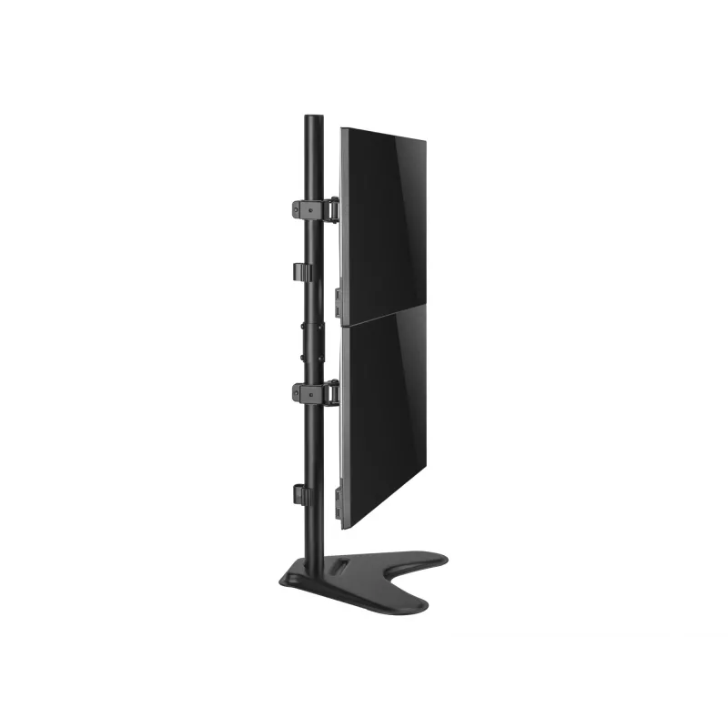 Equip 17 inch-32 inch dual-verticaal monitor tafelstandaard