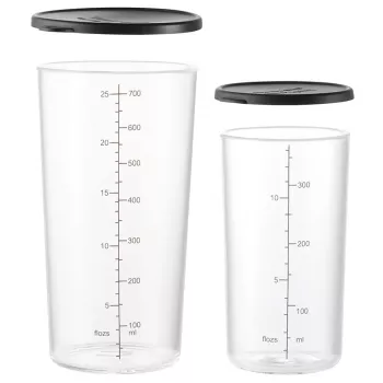 ESGE 7150 maatbeker 700 l glas, siliconen