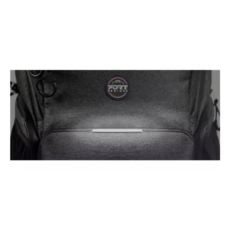 Port Designs Montreal 170401 laptoprugzak voor 15,6-16 inch (39,6-40,6 cm), 24 l, diefstalbeveiliging, RFID-vak, polyester, zwart