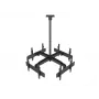 Equip 32 inch-65 inch plafondsteun voor vier beeldschermen