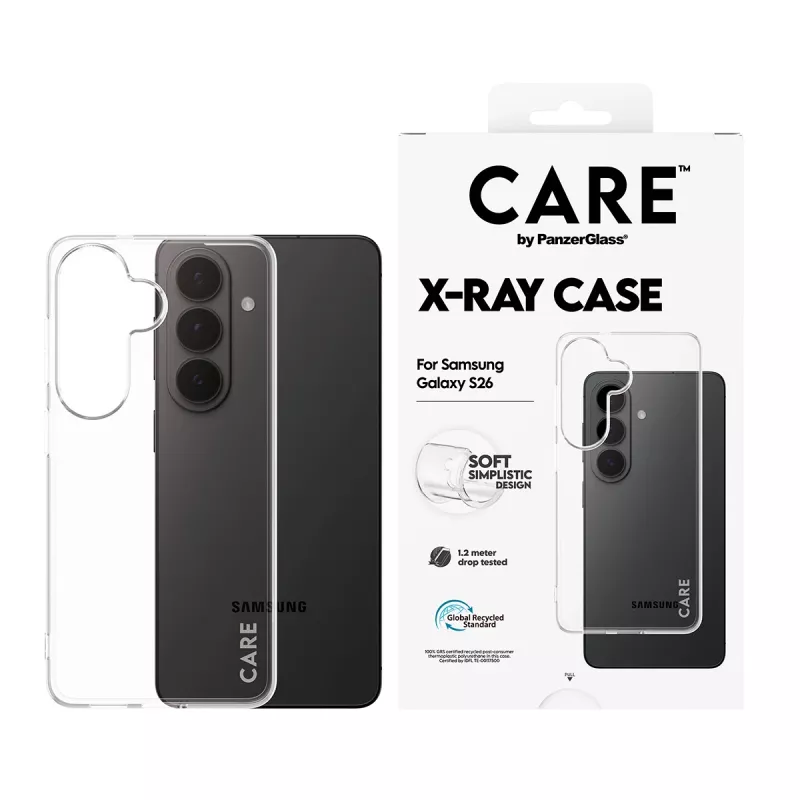 Beschermhoes PanzerGlass CARE X-Ray voor Samsung Galaxy S26 (CR78132)