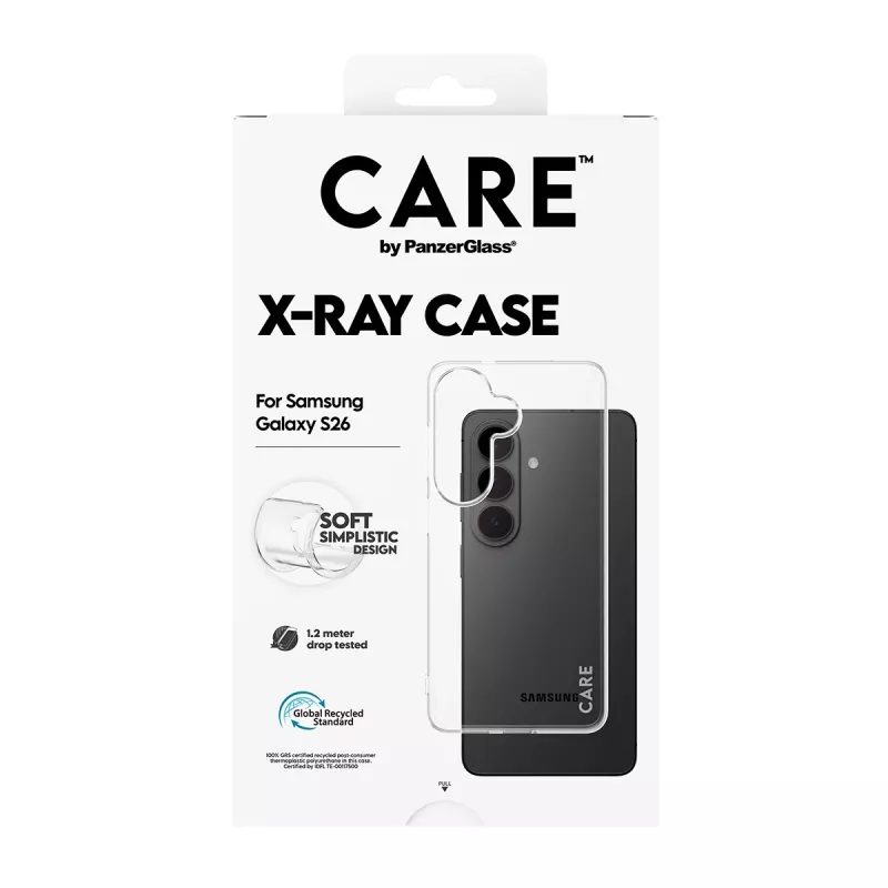 Beschermhoes PanzerGlass CARE X-Ray voor Samsung Galaxy S26 (CR78132)