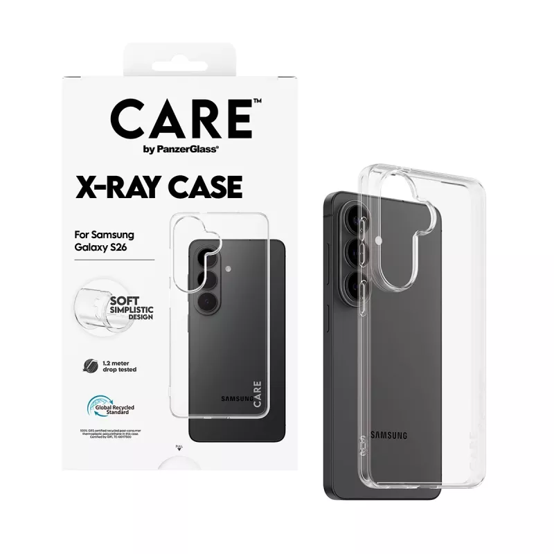 Beschermhoes PanzerGlass CARE X-Ray voor Samsung Galaxy S26 (CR78132)
