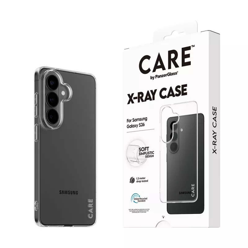 Beschermhoes PanzerGlass CARE X-Ray voor Samsung Galaxy S26 (CR78132)