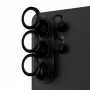 Camerabescherming PanzerGlass Hoops voor Samsung Galaxy S26 Ultra — gehard glas, silicone, zwart