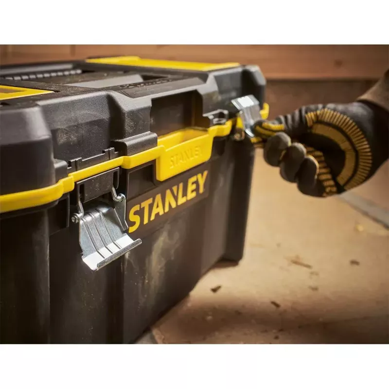 Hardcase koffer Stanley STST83397-1 kunststof 22 kg zwart geel