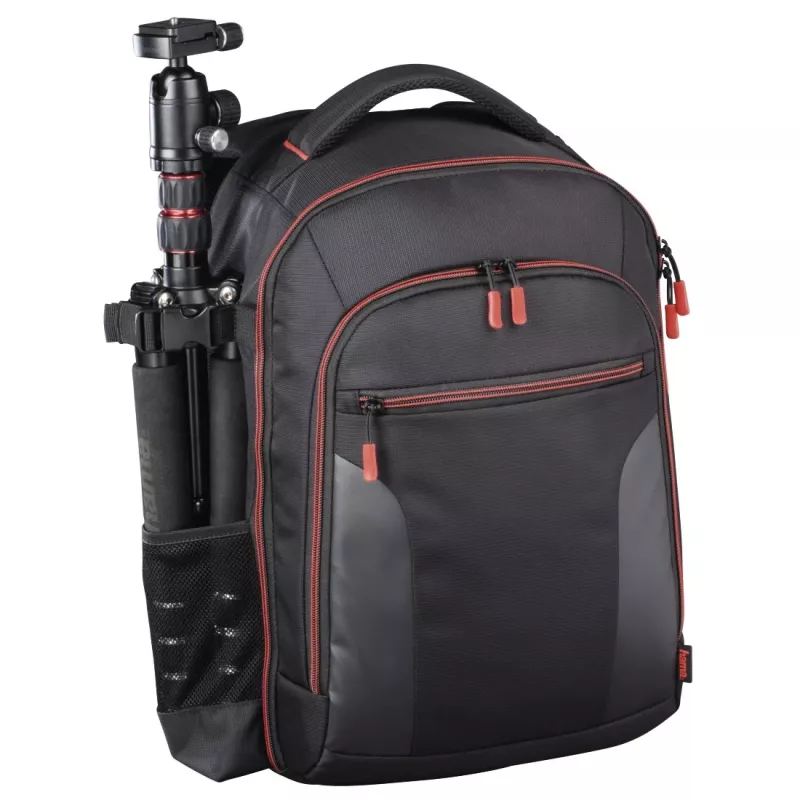 Hama Miami rugzak-tas zwart, rood