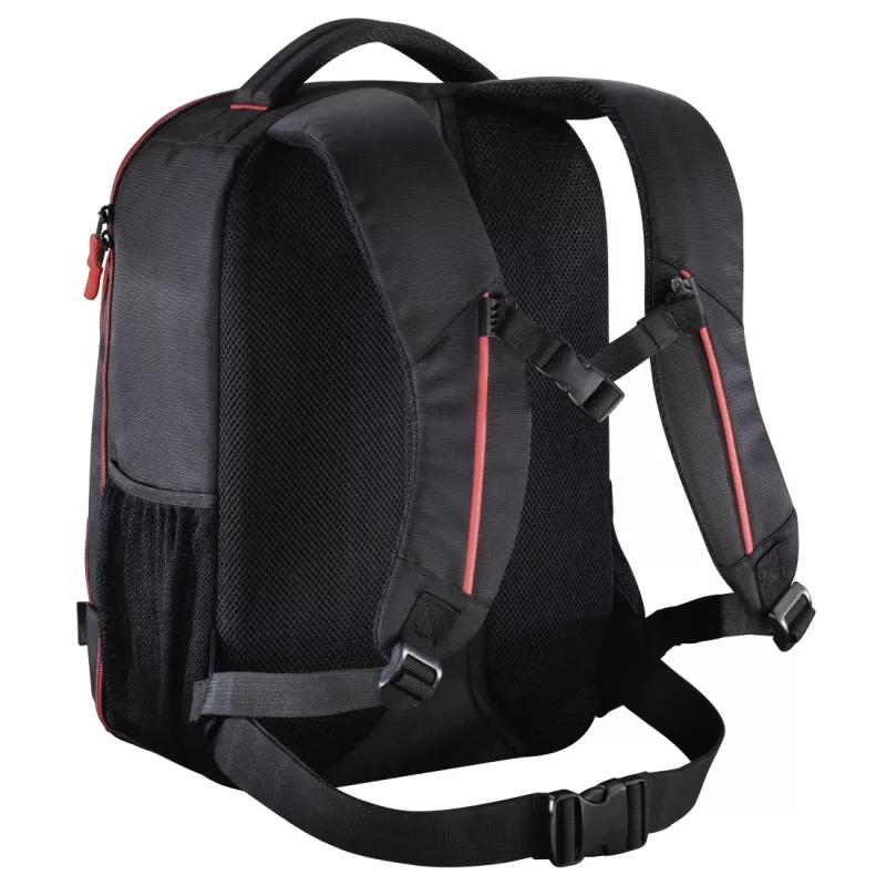 Hama Miami rugzak-tas zwart, rood