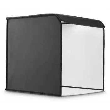 Mini-fotostudio HAMA opvouwbare box met LED-ringlicht 50×50 cm, model 00004664