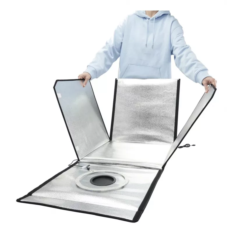 Mini-fotostudio HAMA opvouwbare box met LED-ringlicht 50×50 cm, model 00004664
