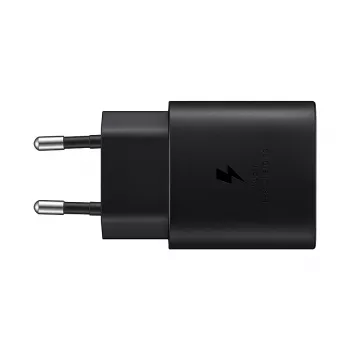 Wandlader Samsung EP-TA800XBEGEU 25W USB-C snelladen, compacte AC-adapter