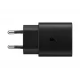 Wandlader Samsung EP-TA800XBEGEU 25W USB-C snelladen, compacte AC-adapter