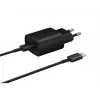 Wandlader Samsung EP-TA800XBEGEU 25W USB-C snelladen, compacte AC-adapter
